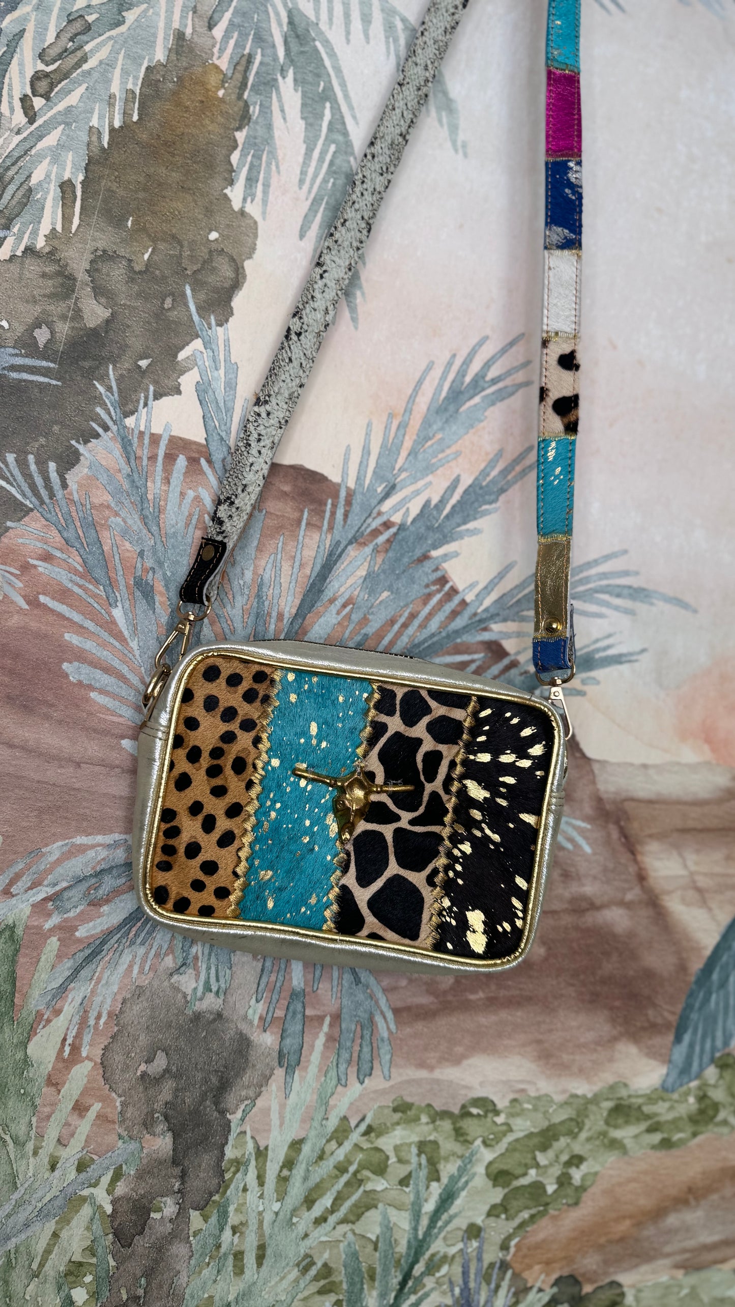 Bolso Animal Print Muticolor