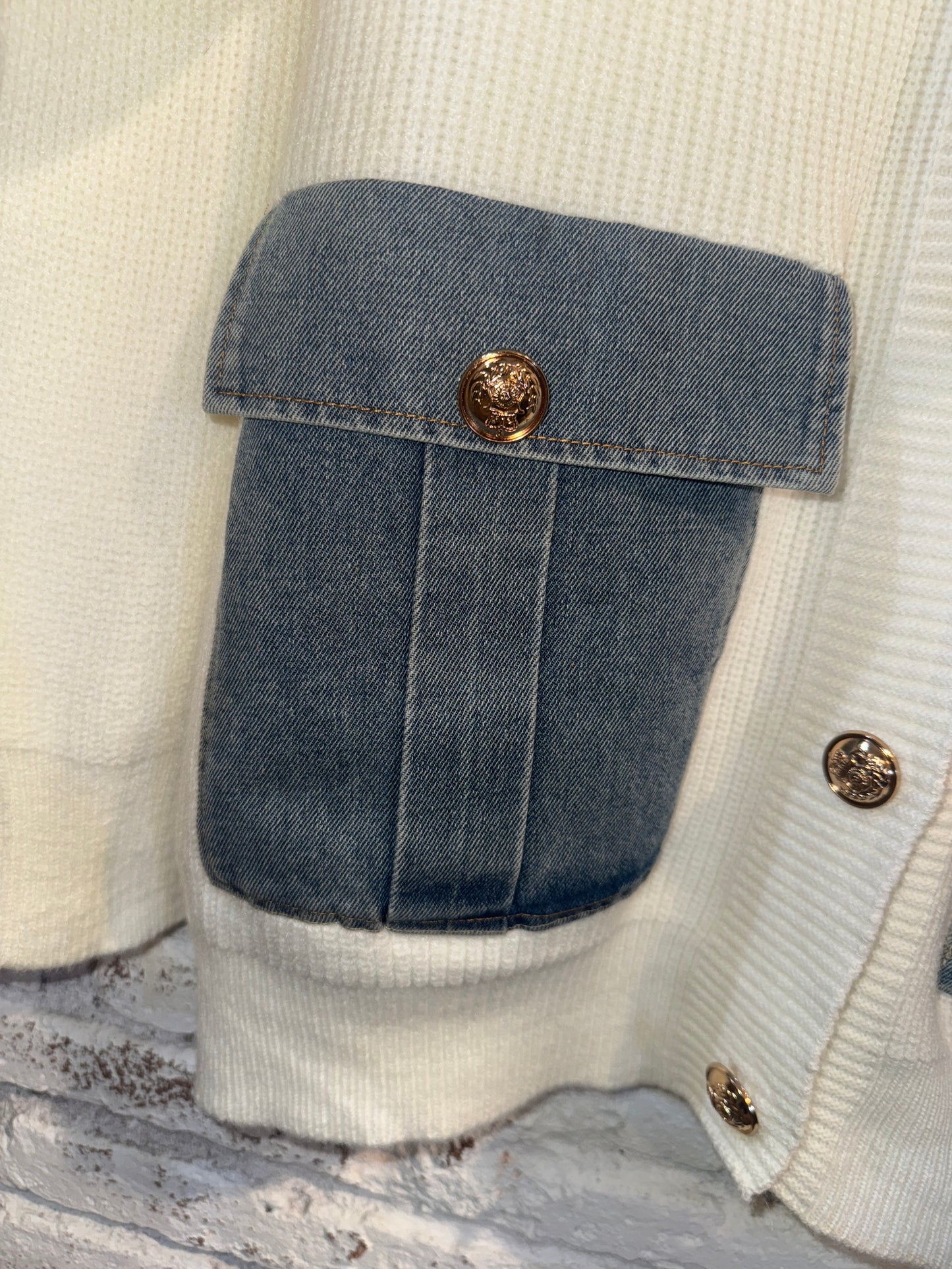 Chaqueta Punto y Tejano