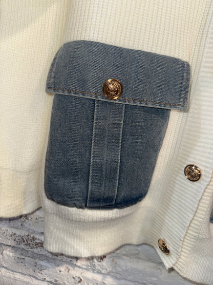 Chaqueta Punto y Tejano
