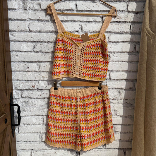 Conjunto de ganchillo